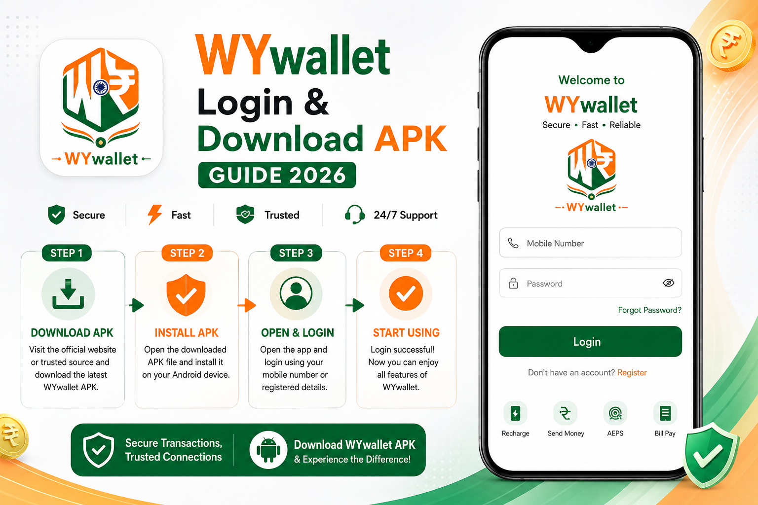 How to Login to WYwallet – Step by Step Guide